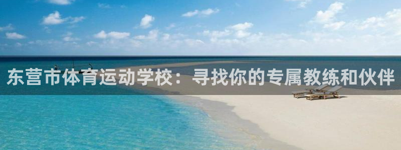 ug环球官网：东营市体育运动学校：寻找你的专属教练和伙伴