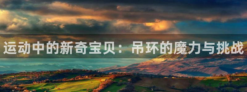 熊猫体育官网下载招商电话是多少：运动中的新奇宝贝：吊